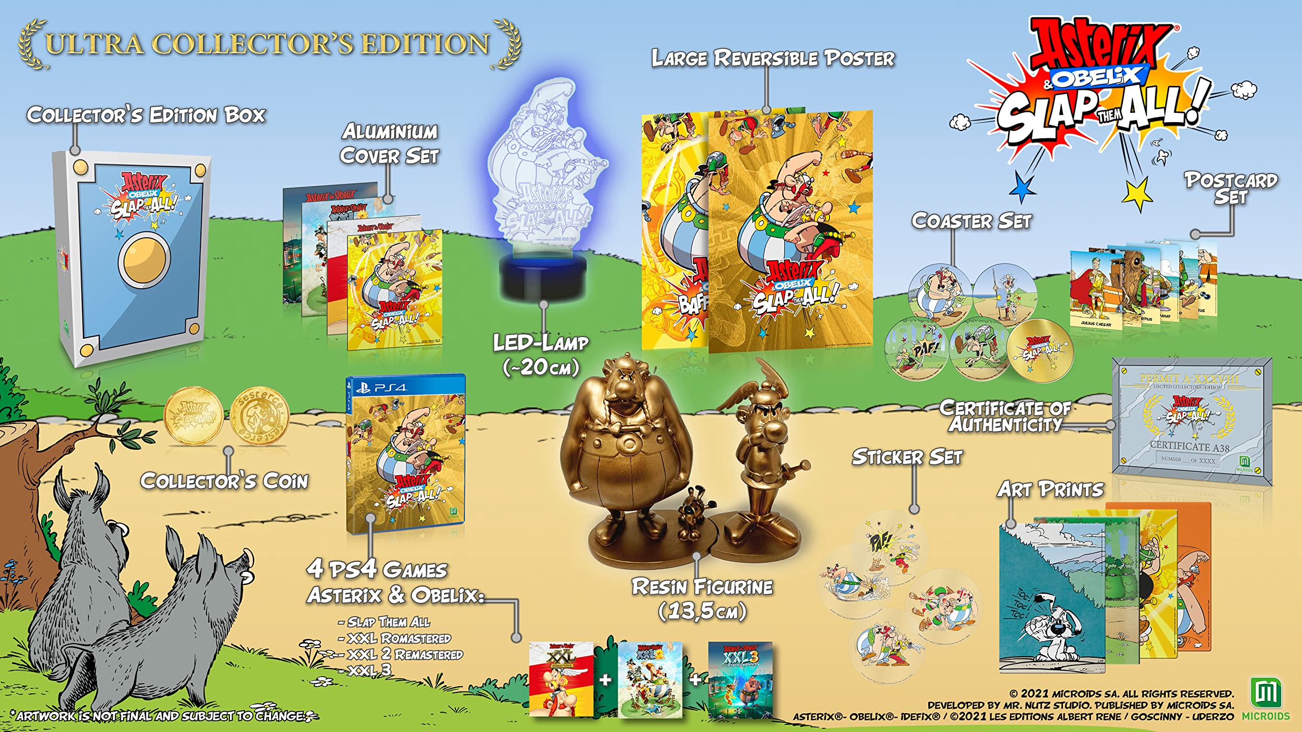 Asterix & Obelix - Slap them All! Ultra Collector's Edition (4 Games XXL Collection) - [PlayStation 4] - LIMITATO