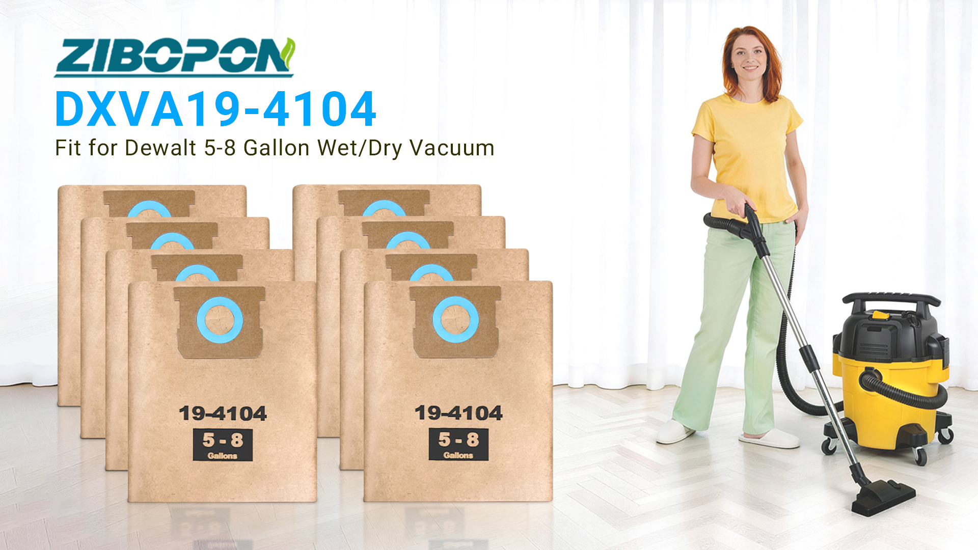 Amazon.com: 8 Pack DXVA19-4104 Disposable Filter Bags Compatible