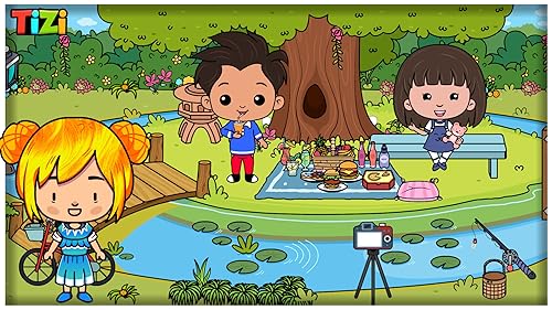 Room Design - Jogos de decoração de casa em Tizi Town para meninas