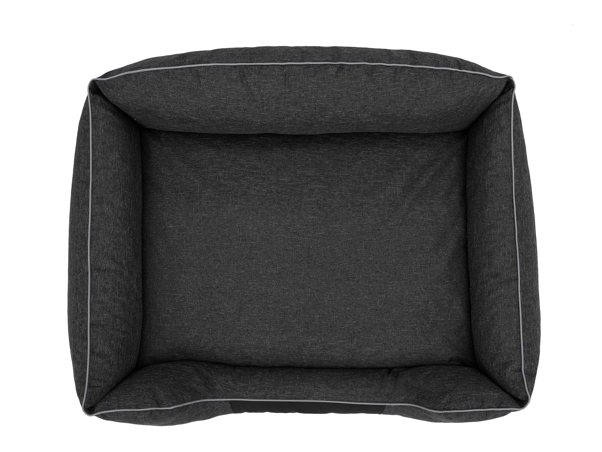 PillowPrim Hundebett Hundehütte Hundekissen Ruheplatz Hundematratze Hundesofa Hundeschlafplatz Doggybed Hundezubehör Hundeschlafplatz Sofa Hundekissen Hundeplatz Bett Hundekorb 65 x 50 cm