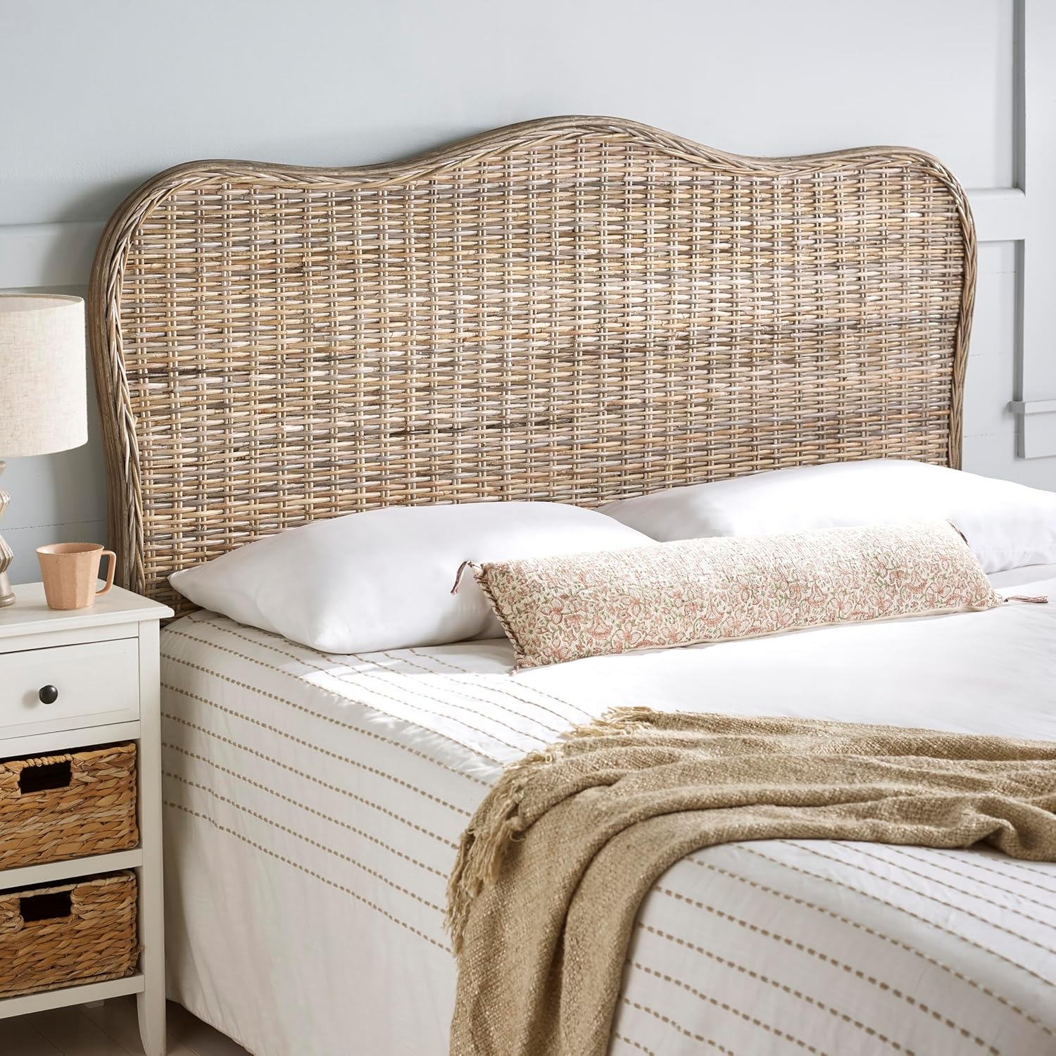 Safavieh Home Collection Imelda Grey Headboard (Full)