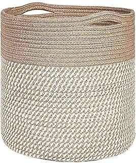 RUGSZONE HGH Woven Floral Pot Bag Natural Jute & Cotton Plant Bag for All Plants Home Room Hall Decor Indoor Outdoor Offic... Price In India