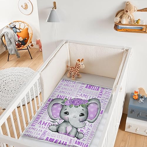 Miniatura 17 de Custom Name Blanket Throw Personalized Blanket for Kid with Names Customized Blanket with Name for Baby,Custom Blanket,Gift for Birthday Letter