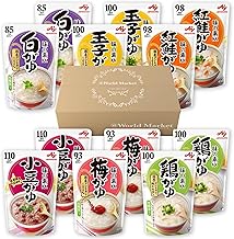 Ajinomoto Retort Food Rice Porridge Assortment Set 6 Varieties x 2 Each 12 Meals Miscellaneous Rice Soup Side Dish White Rice Rice with Plum Rice with Egg Rice with Red Salmon Rice with Chicken Rice