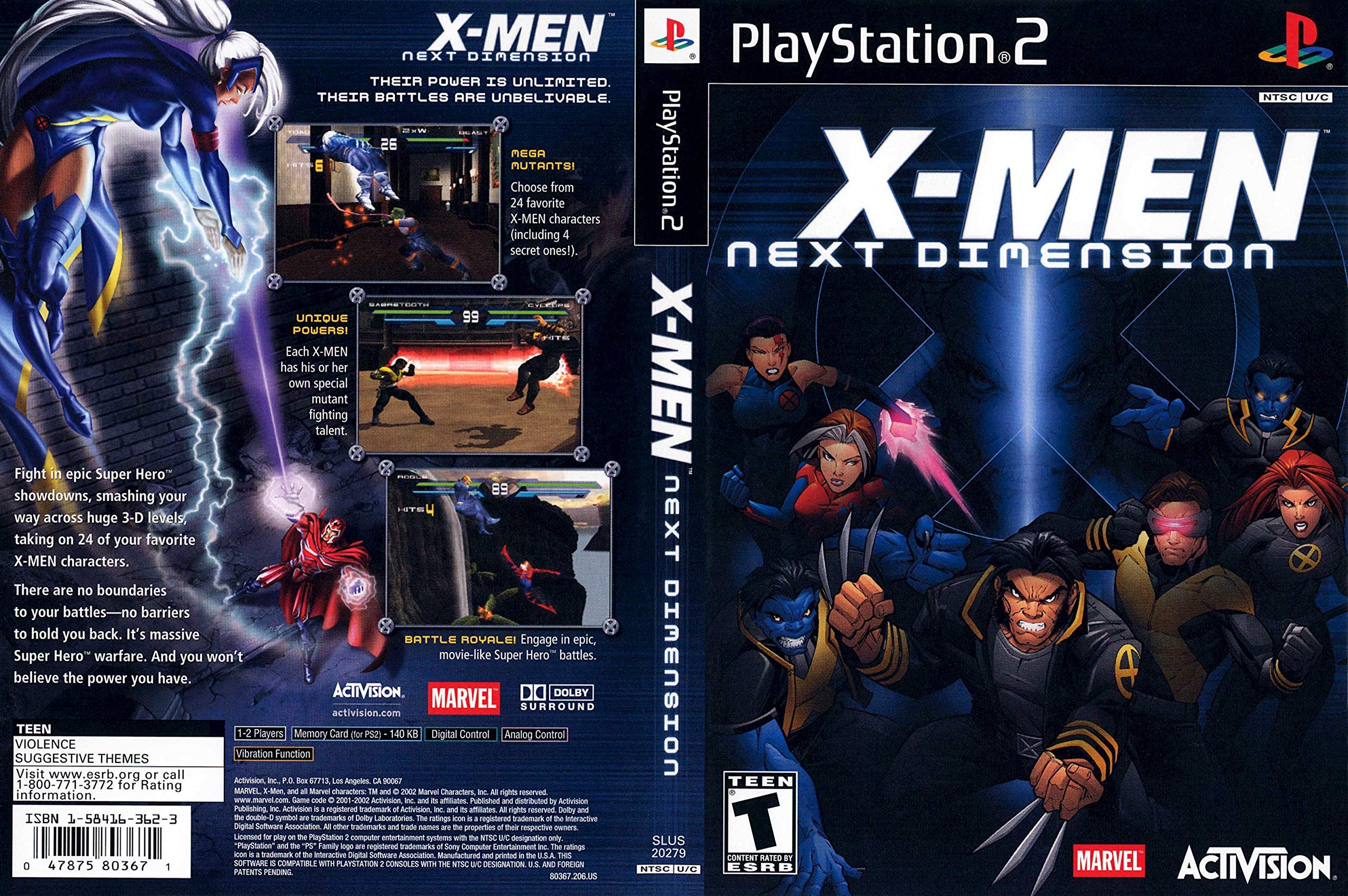 プレステ2 Amazon.com: X-men: Next Dimension - PlayStation 2 (Renewed
