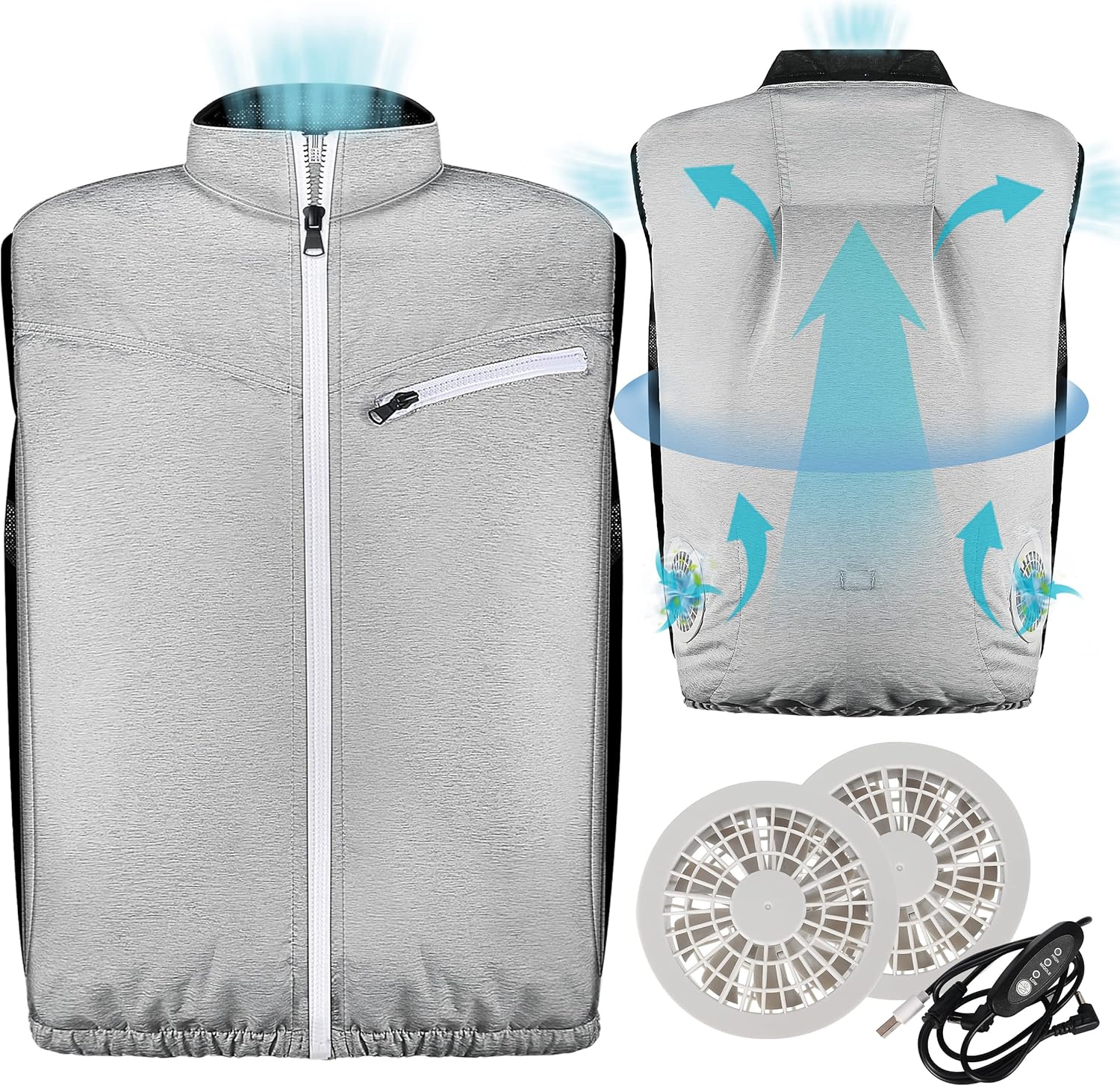 限定ブランド 作業服 作業着 超軽量 Usb給電 サイズ調節 強力 ファン付き 可 速乾 夏服 釣り アウトドア 夏 秋用 暑さ対策 男女通用 年間定番