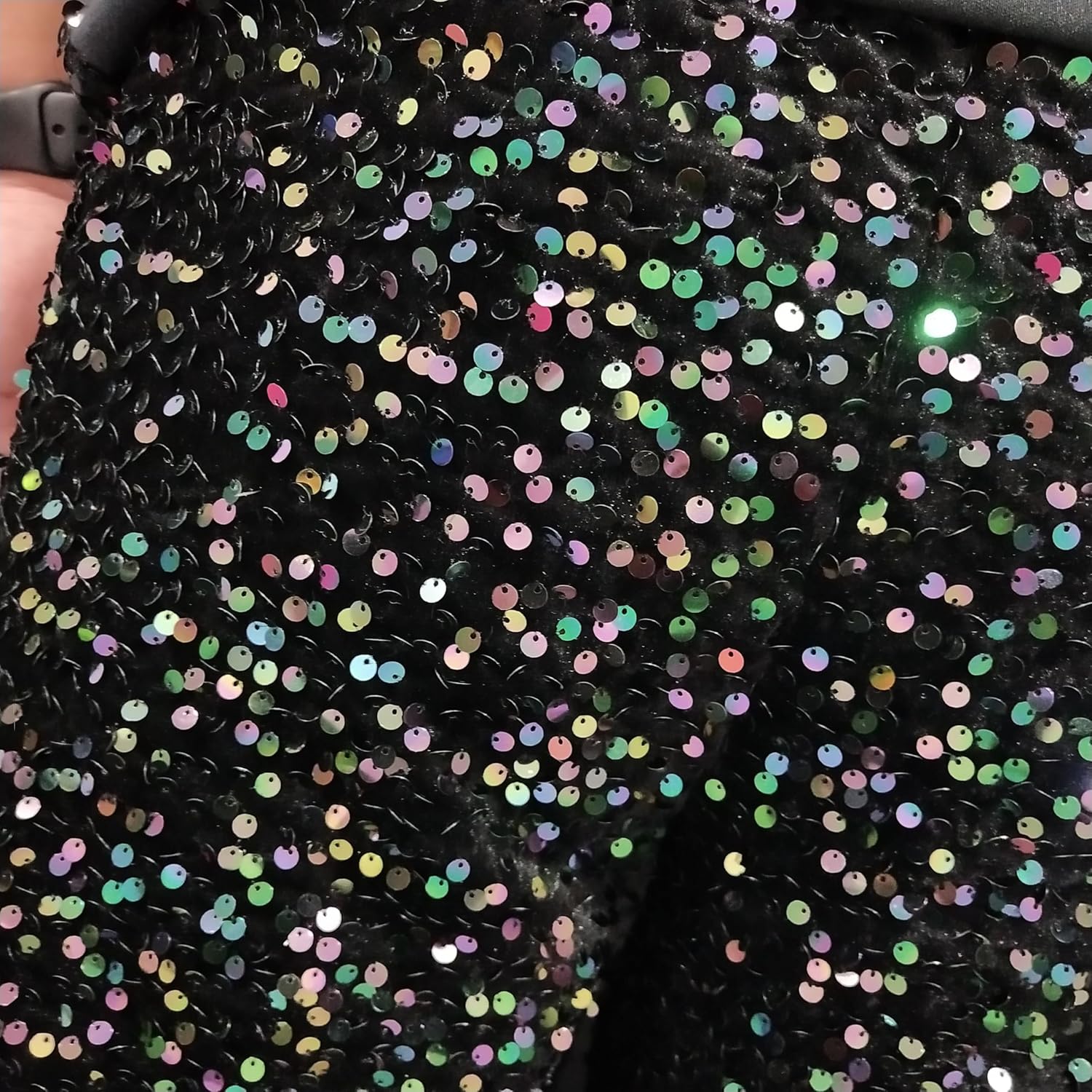 Mens Sequins Shorts Casual Elastic Waist Velvet Carnival Party Bar Stage Performance Costumes