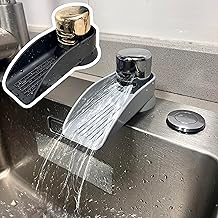 2-Pack Dishwasher Air Gap Cover Water Ramp Silicone Splash Guard, 4° Overflow Spout Extender for Dishwasher,Universal Accessory For Dishwasher Air Gap,Replacement Dishwasher Air Gap (Grey,Black)
