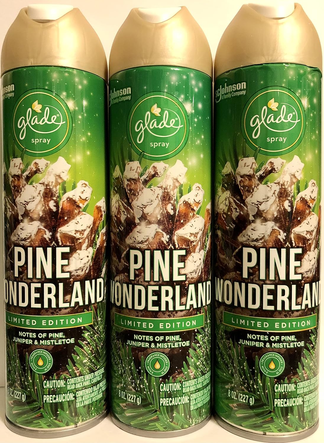 Glade Air Freshener Spray Pine Wonderland Holiday