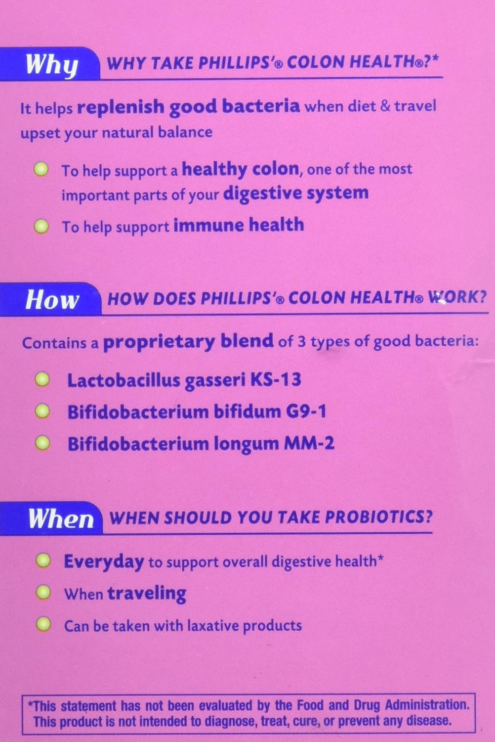 Phillips Colon Health Probiotic Capsules, 60 Count