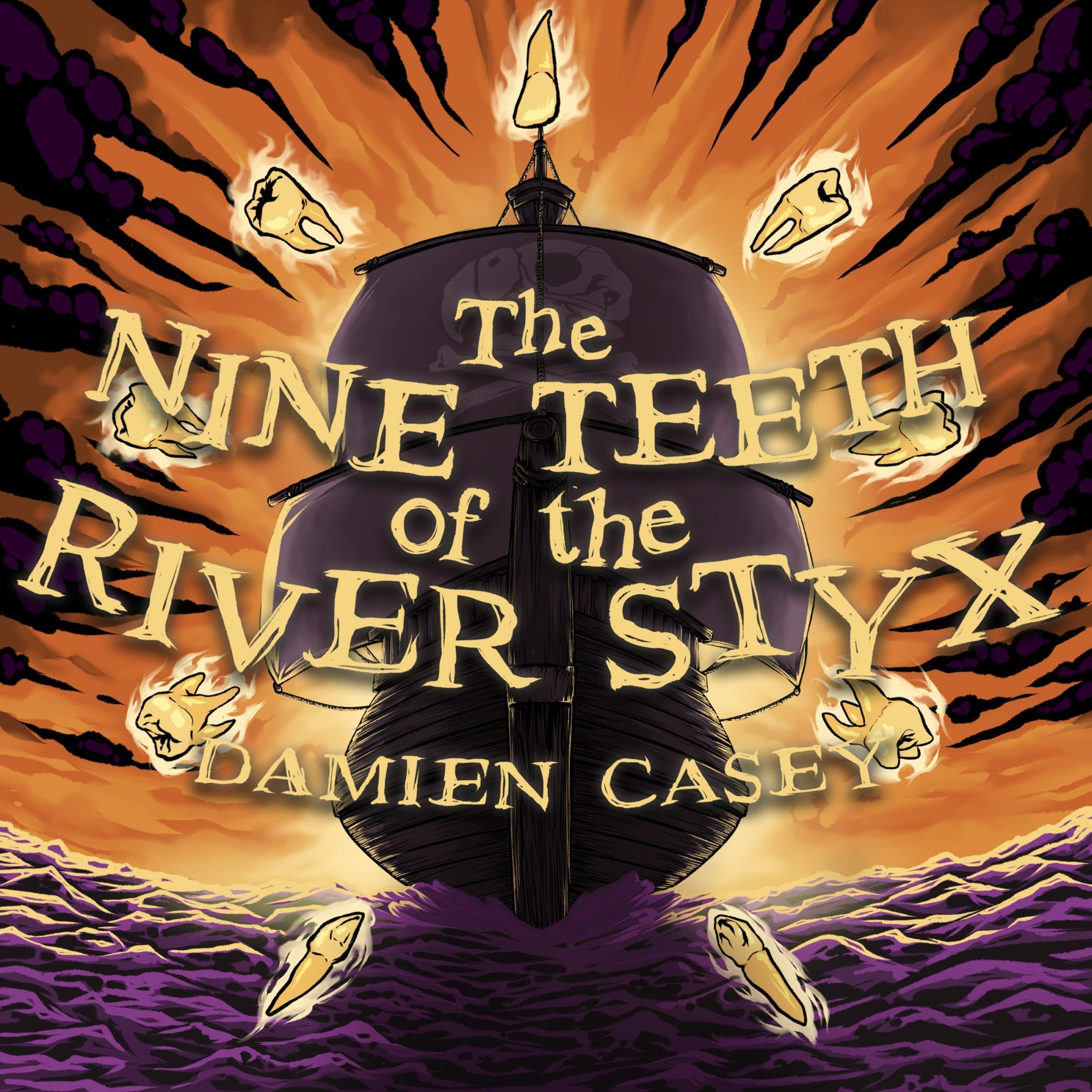 Cover art for The Nine Teeth of the River Styx