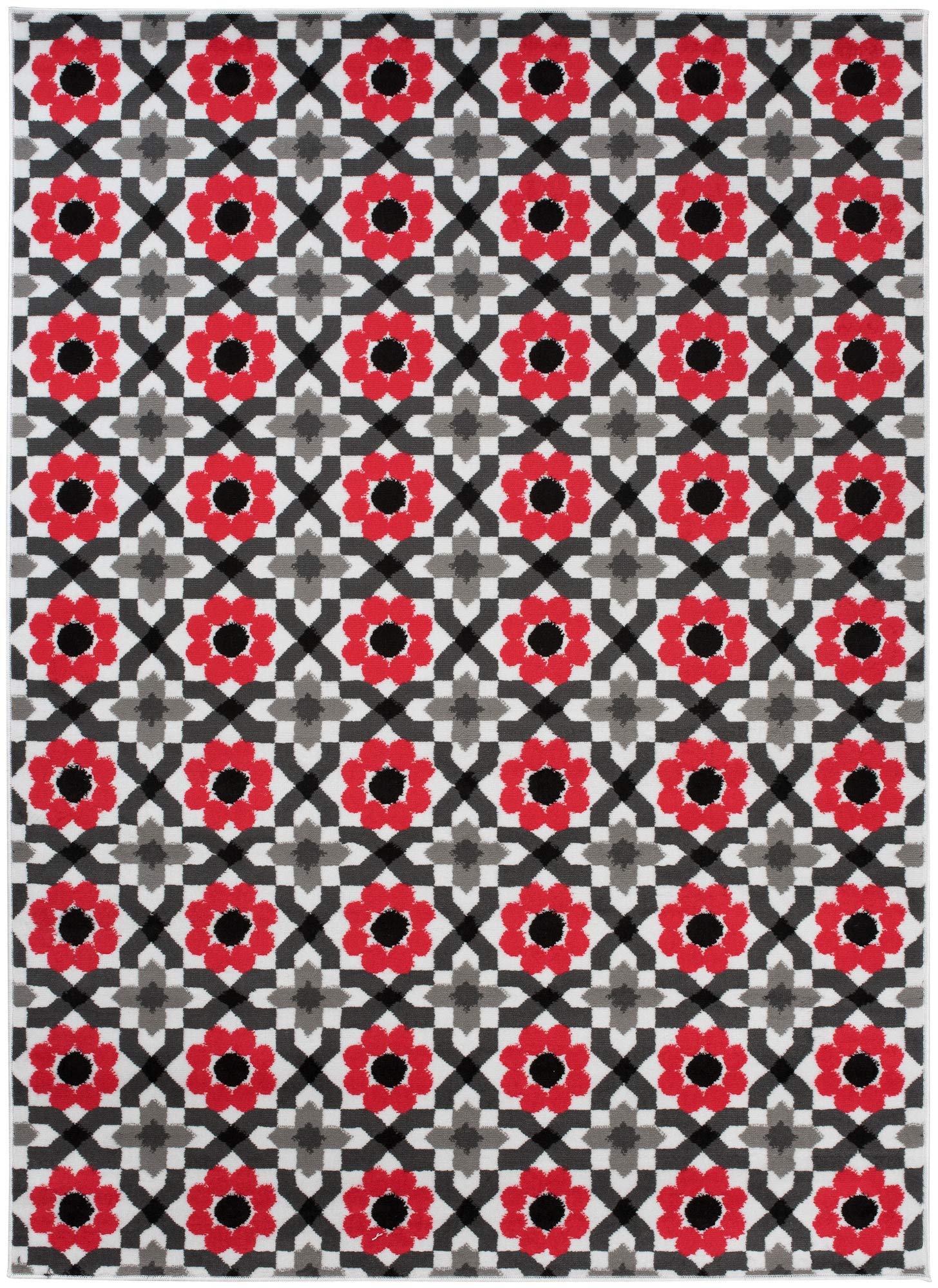 Mazovia Vloerkleed Traditioneel - Tapijt Kortstondig Pooltje - Tapijten Oosters Patroon - Oosterse Decoratie Tapijt Woonkamer, Slaapkamer, Eetkamer - OEKO-TEX Carpet - Rug 60x100cm - Bruin