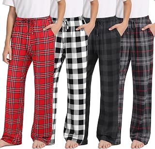 IHU 4 Pack Boys Pajama Pants Ultra Soft Kids PJ Bottoms Sleepwear Clothes