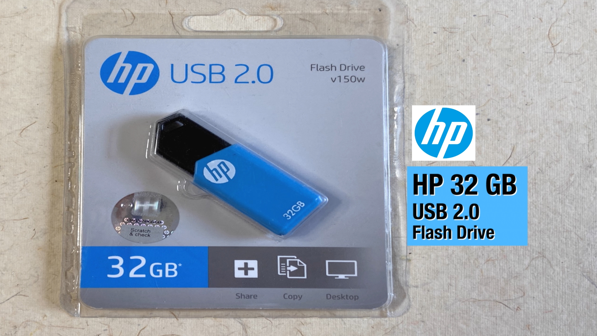 Features HP v150w 32GB USB 2.0 flash Drive