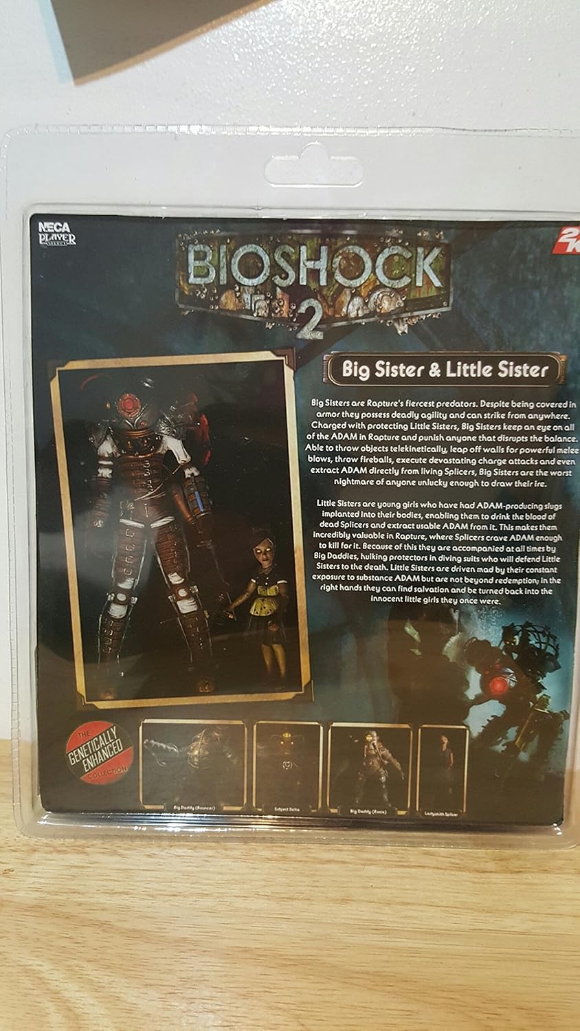 NECA Bioshock 2 Exclusive Ultra Deluxe Action Figure 2Pack Big Sister & Little Sister
