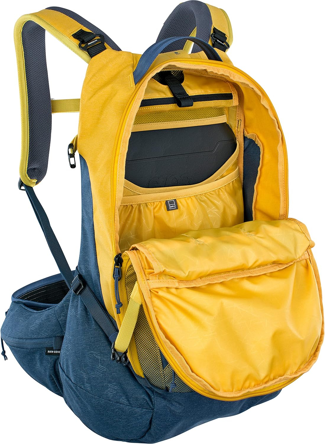 Evoc, Trail Pro 26, Protector backpack, 26L, Curry/Denim, SM