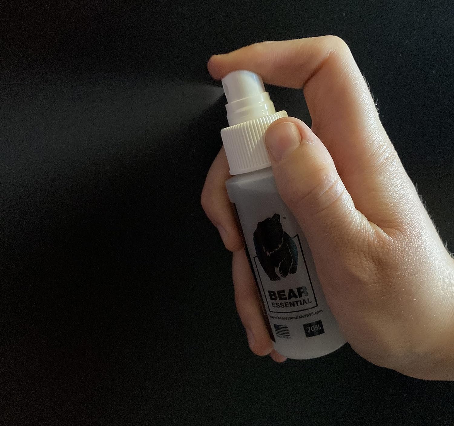 4 Gallons of USP Grade High Purity Isopropyl Alcohol 70% - Includes Four 2 OZ USP Grade IPA 70% Spray Bottles - Made in The USA