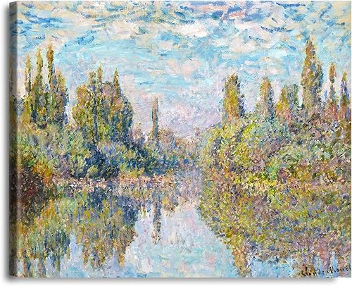 Miniatura 145 de A&T ARTWORK Antibes Seen from The Salis Gardens de Claude Monet Las Obras de Arte Clásico Mundial Reproducciones, Impresiones de Arte en Lienzo