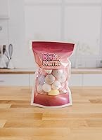 Vista 4 de Caramelo de caramelo de caramelo de agua salada liofilizada (mezcla de 1.5 onzas) sabores mezclados con sabor salado Taffy bolsa de regalo