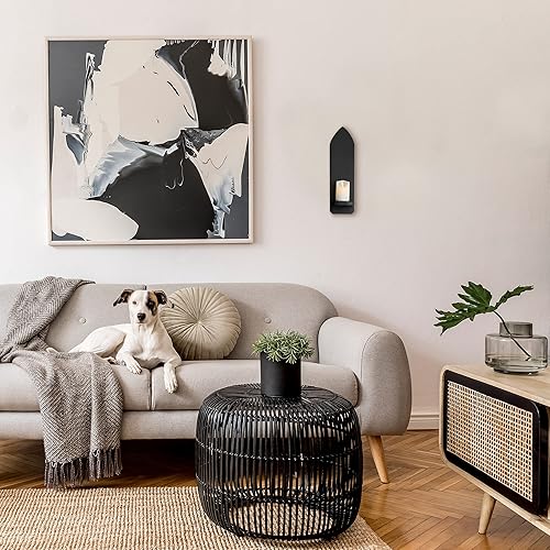 Miniatura 6 de IRISVITA Candelabros góticos apliques de pared para pared decoración medieval decoración de granja de montaje en pared decoración gótica