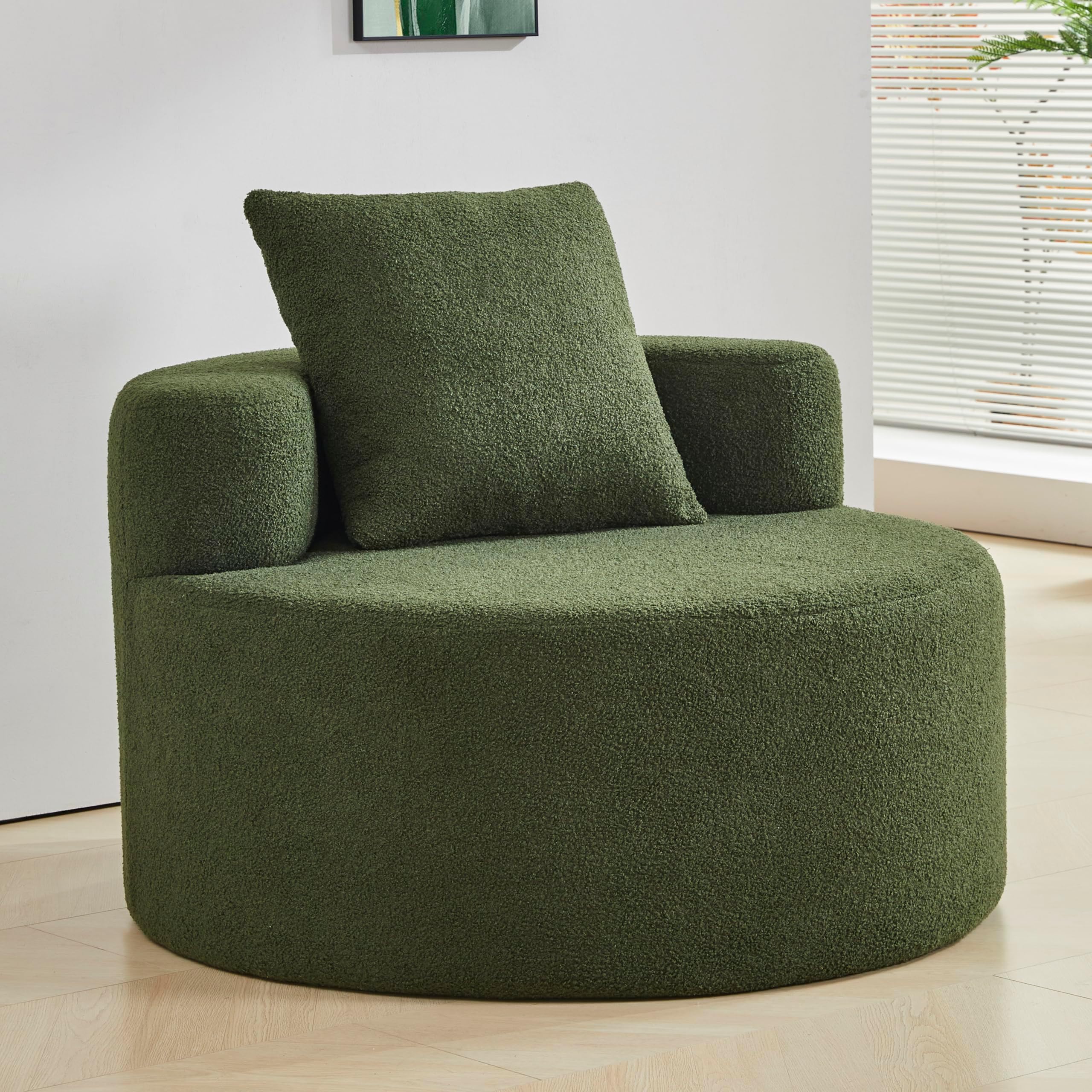 Amazon.com: YVDNHP Accent Chair, Living Room Chairs with Pillow, Living ...