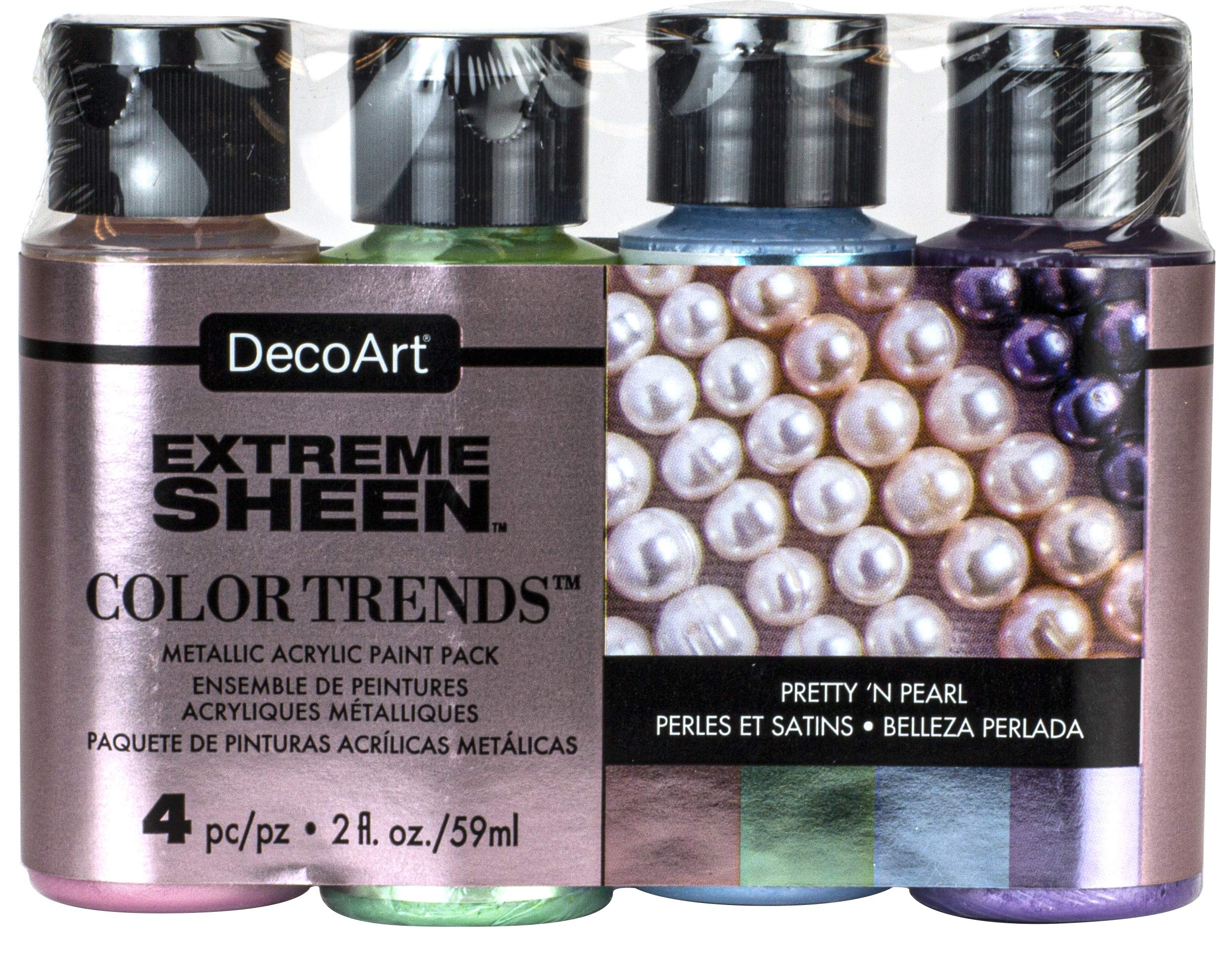 DecoArt Extreme Sheen Metallic Acrylic Paint Value Pack, Deco Art