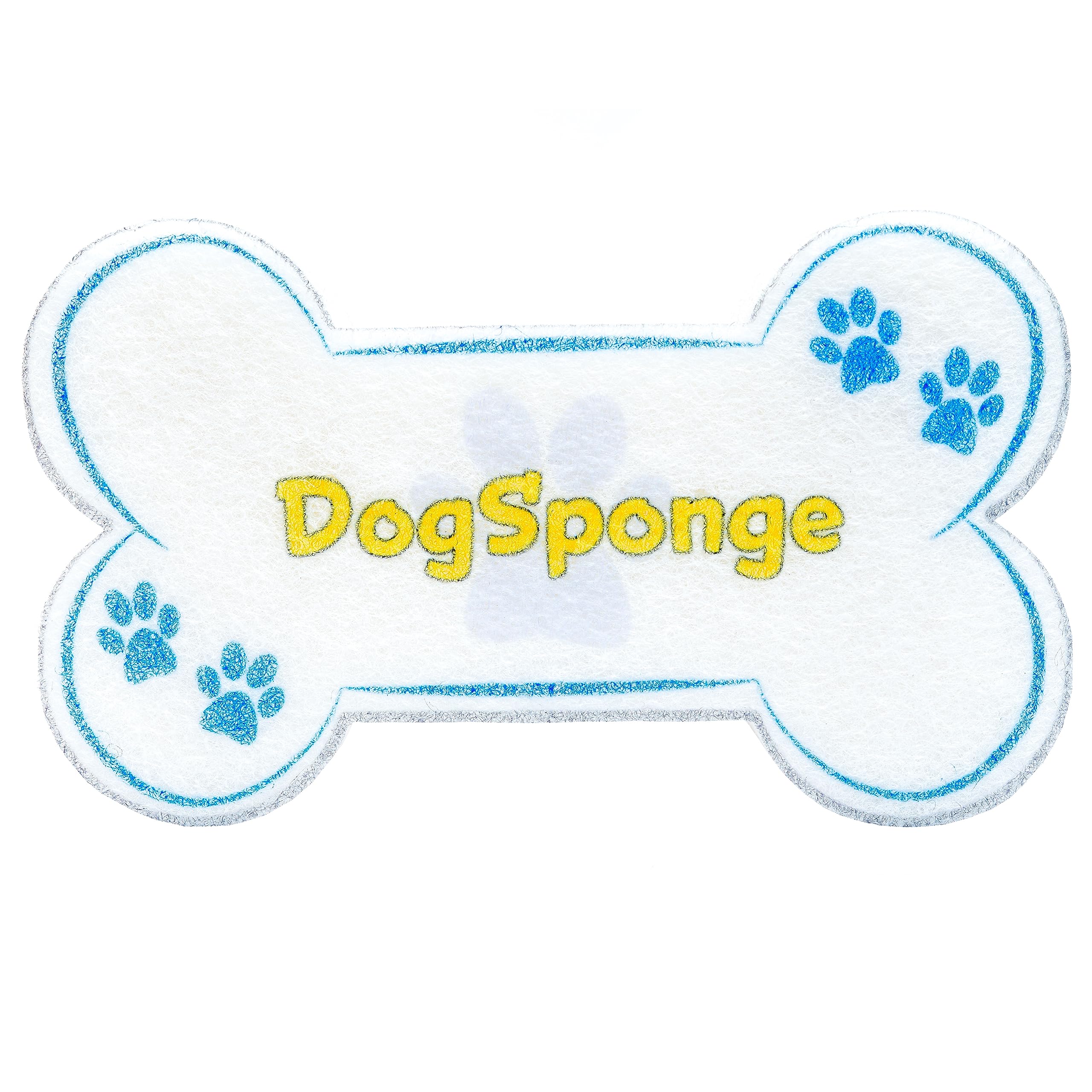 Hundenapf Schwamm – Hochsaugfähige Reinigungsschwämme Für Den Hund | 1 Stück, 11,4 X 7,6 Cm | Langlebig & Mit Peeling-Effekt | Für Tägliche Nutzung