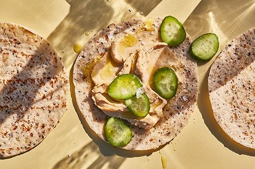 Miniatura 6 de Eureka Tortilla Organic Everything & More Tortillas de harina  Tortillas artesanales orgánicas  Mini granos enteros de 6 pulgadas  Veganas, sin OMG,