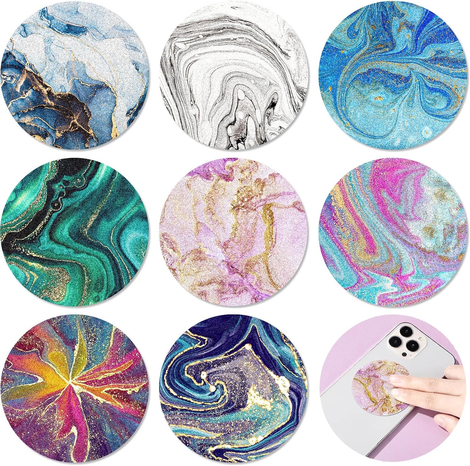 Amazon.com: 64 Pcs Calm Stickers for Anxiety Sensory Stickers Mandala ...