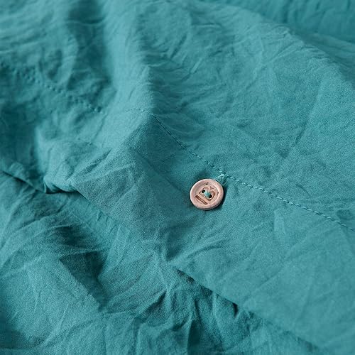 Miniatura 4 de Byourbed Natural Loft - Juego de edredón tamaño King extragrande - Ocean Depths Teal