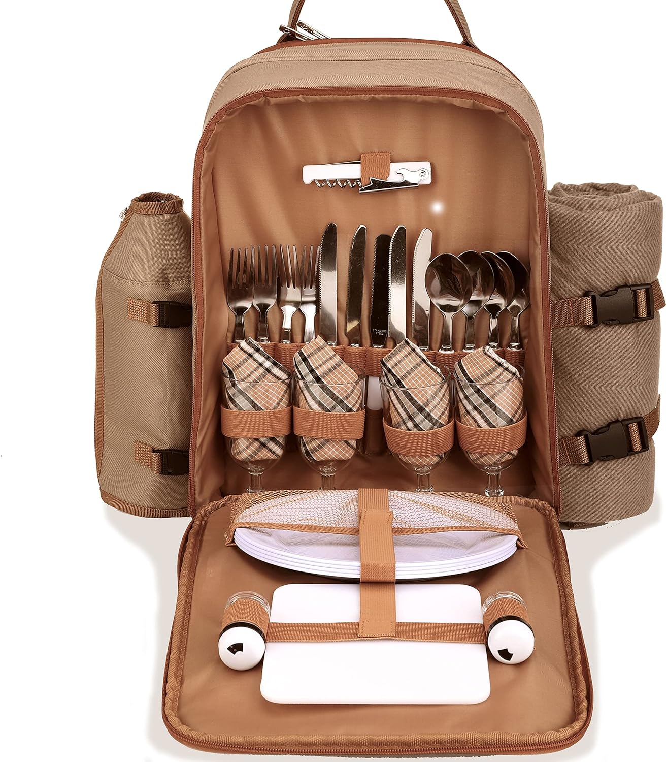 personalized picnic backpack