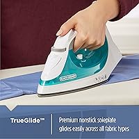 Vista 5 de Black + Decker - Plancha de vapor Xpress, tecnología Smartsteam, Aguamarina, IR05X