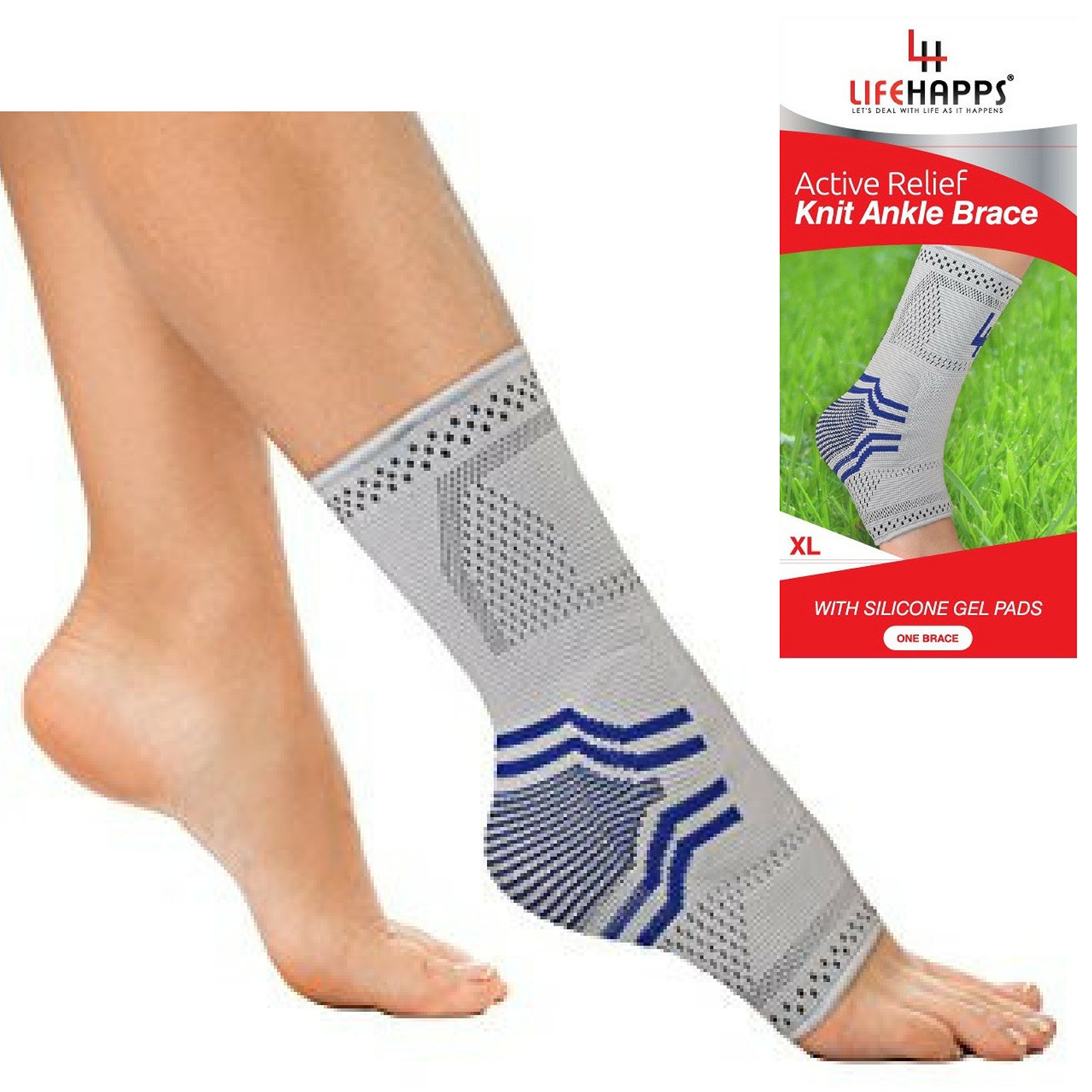 Buy Lifehapps Ankle Brace Compression Support Sleeve with Stabilizing