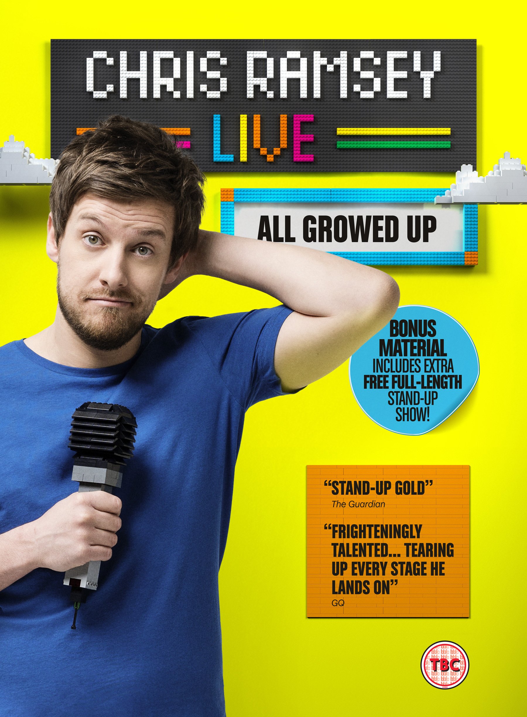 CHRIS RAMSEY LIVE ALL GROWED UP UNIVERSAL UK DVD NEW AND SEALED