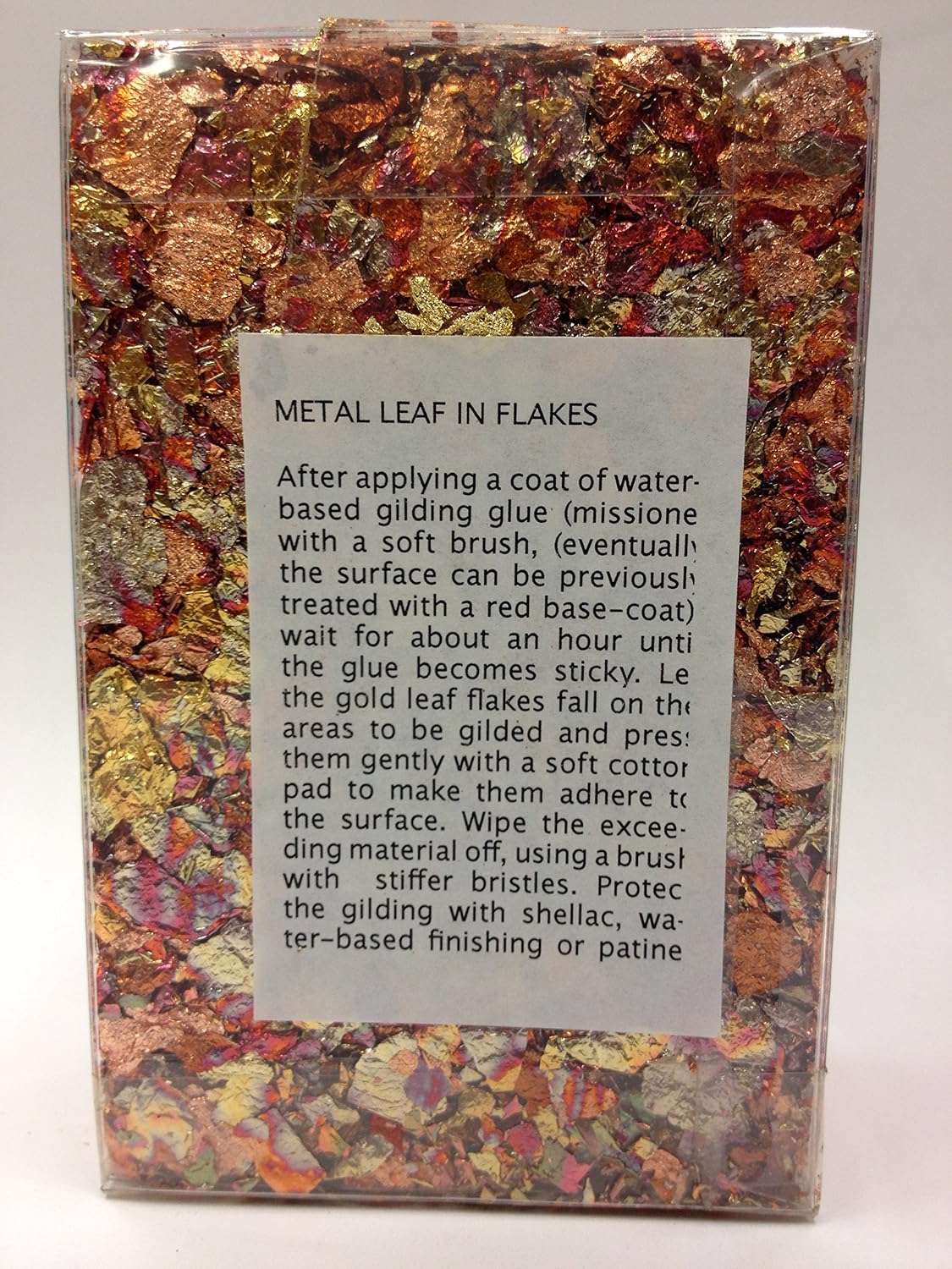 Sepp Leaf Products, Tamise Leaf Flakes, Variegated Red (S2755/5G)