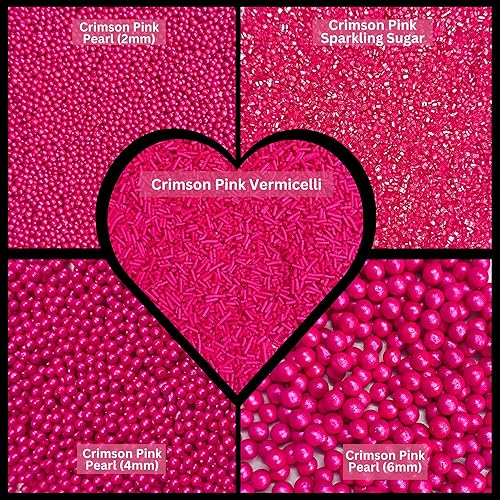 Miniatura 106 de Confect Orange Sprinkles - Mezcla comestible de espolvorear para Halloween Paquete surtido de 5 con grageas naranjas, jimmies y azúcar espumoso