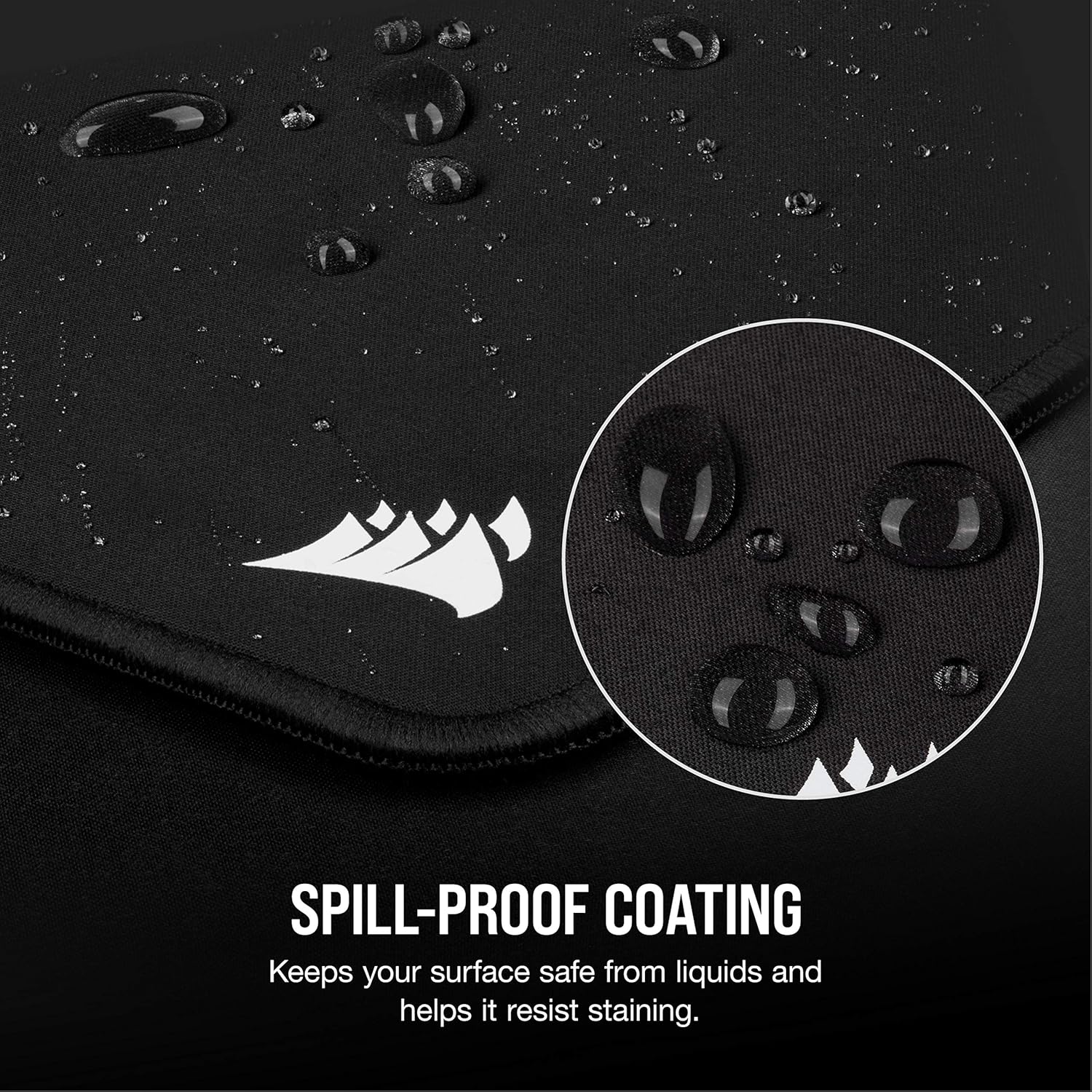 Corsair MM350 PRO Premium Spill-Proof Cloth Gaming Mouse Pad – Extended XL (Black)