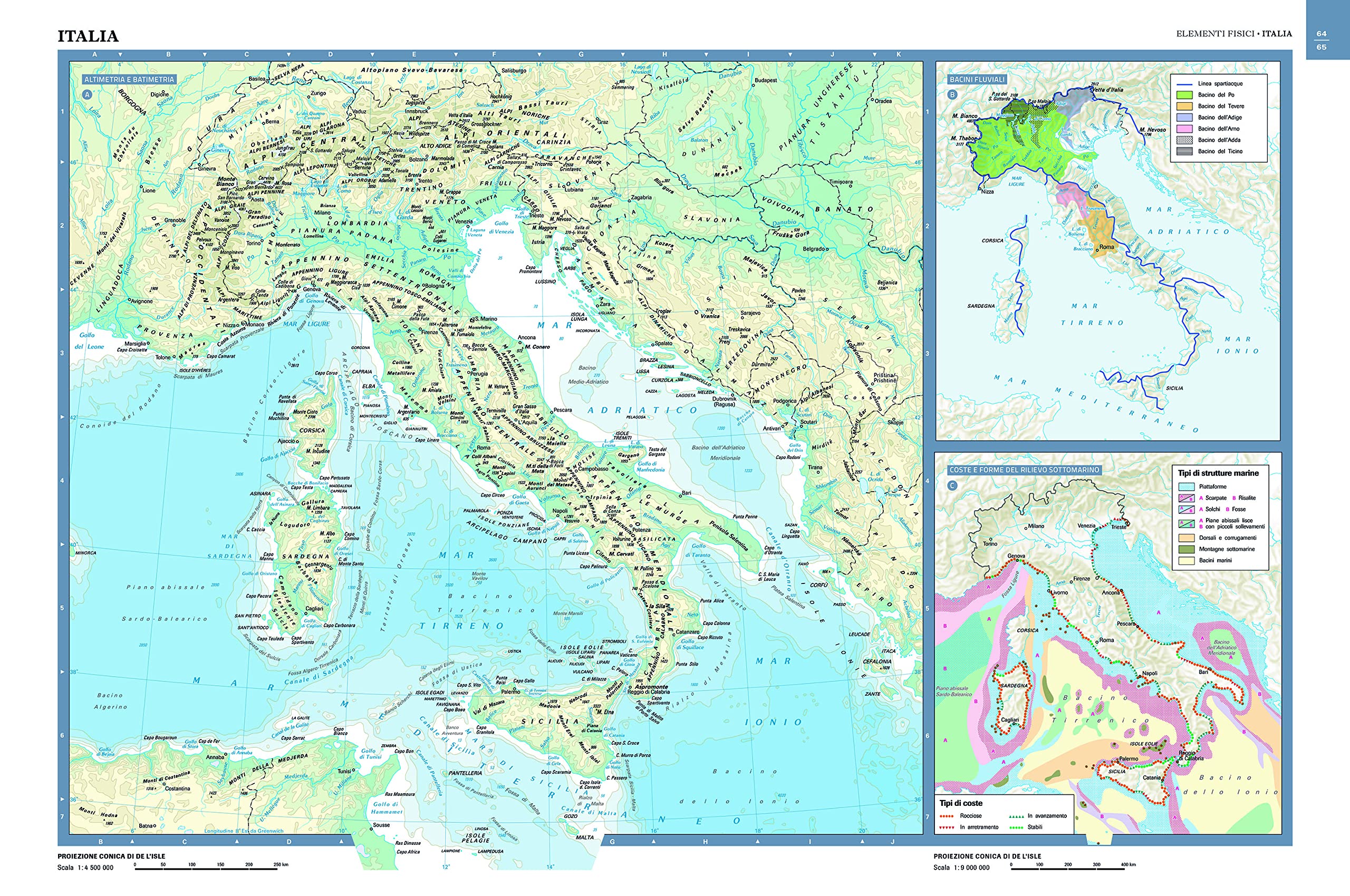 Atlante geografico del mondo