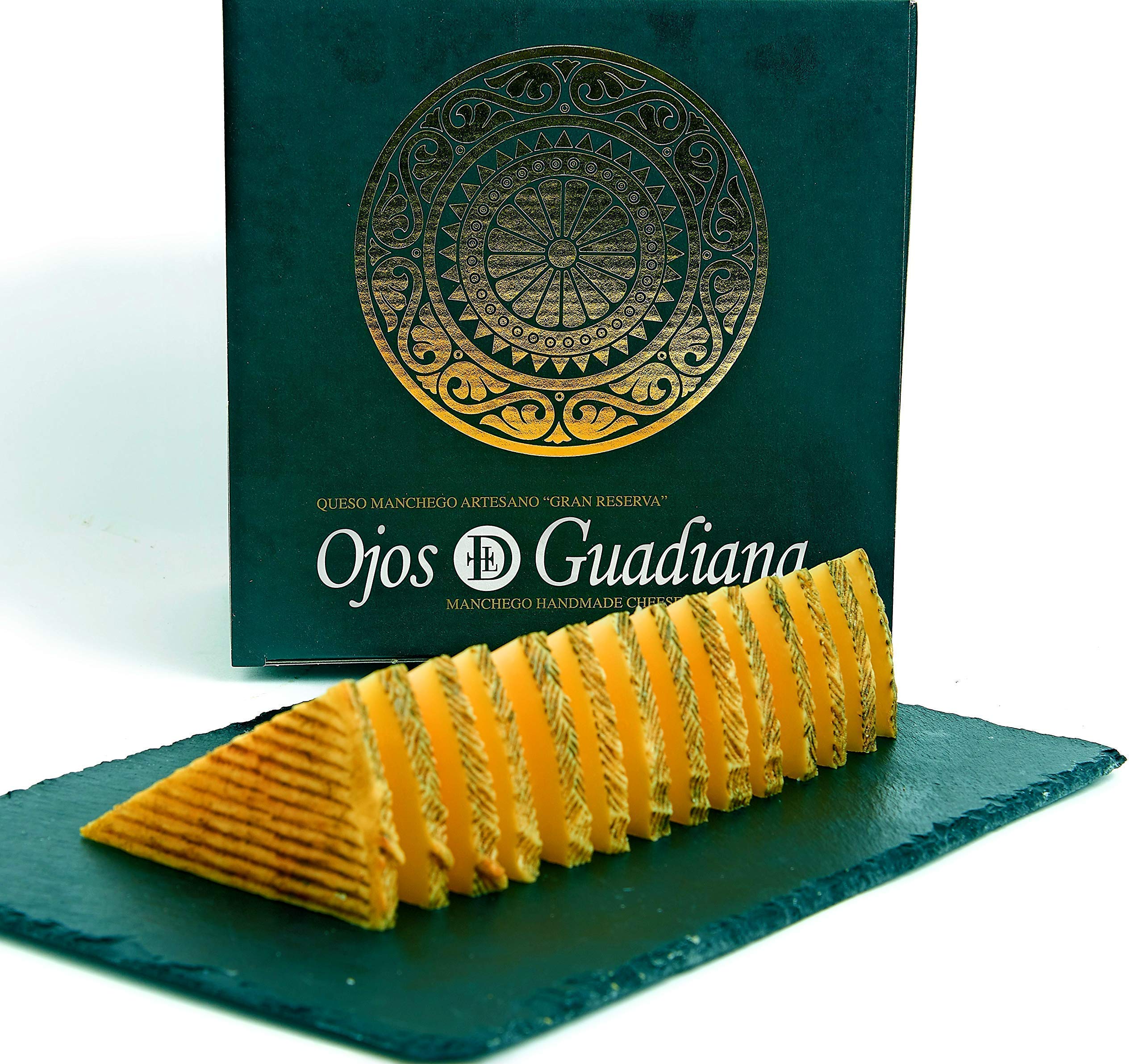 Queso Ojos del Guadiana Etiqueta negra Manchego 12 meses