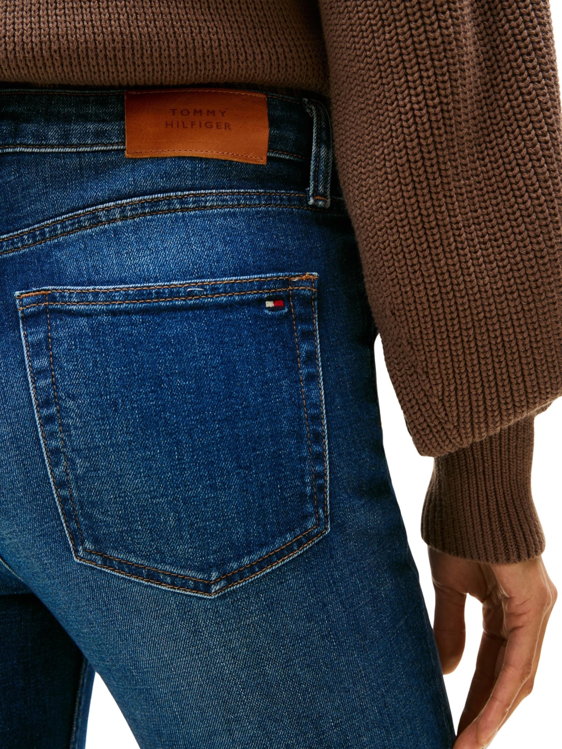 Tommy Hilfiger Dnm New Doreen Slim Rw Ww0ww45684 - Smukły Kobiety