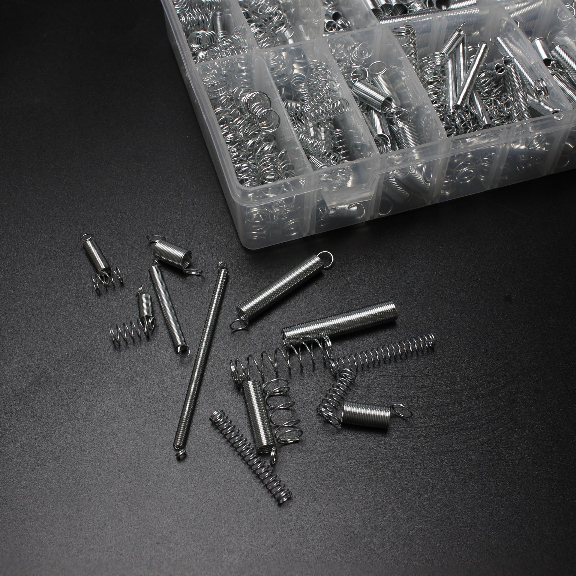 400pcs Spring Assortment Kit-20 Sizes Compression & Extension Spring Set — Amazon image 8