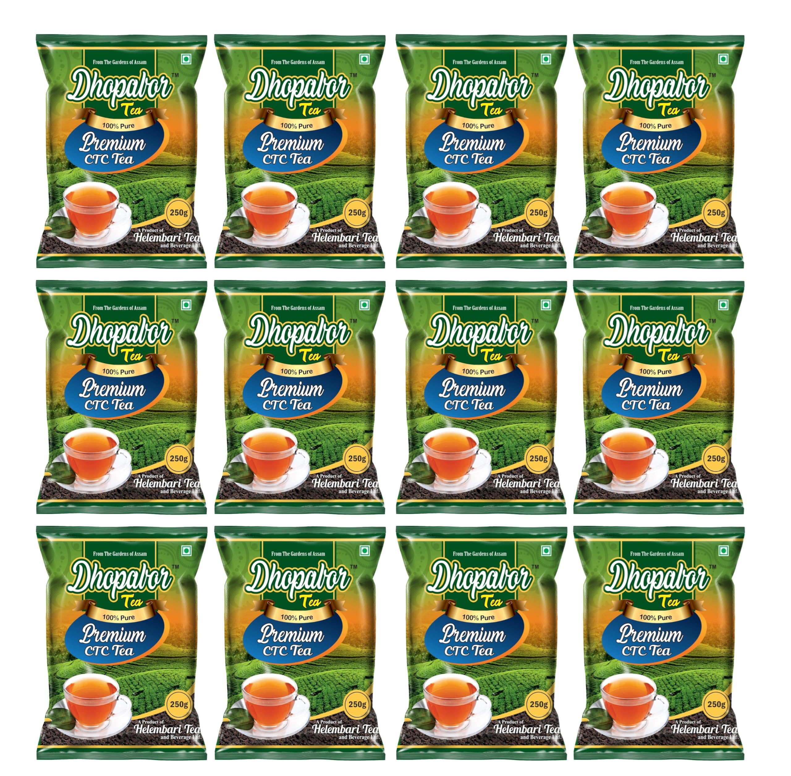 Dhopabor Premium CTC Tea-3Kg (12×250Gm) (B0DCZP181P) Amazon Price History, Amazon Price Tracker