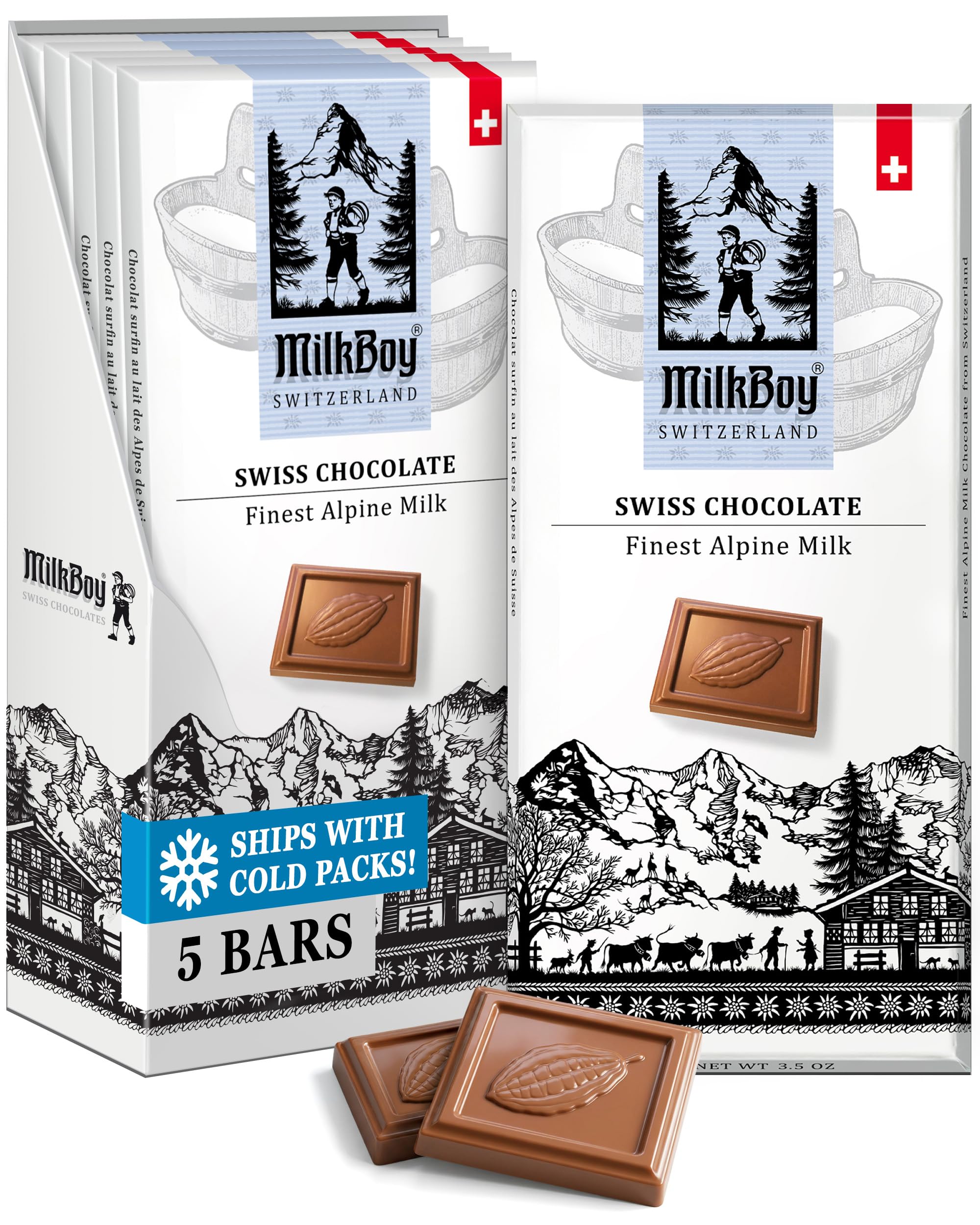 Amazon.com : Milkboy Swiss Chocolates Chocolate Bars - Premium
