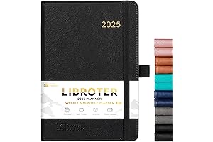 Plan for Success with Our 2025 Planner: Weekly and Monthly Agenda for 12 Productive Months