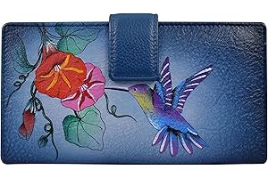 Women's Timeless Hand-Painted Leather Wallet