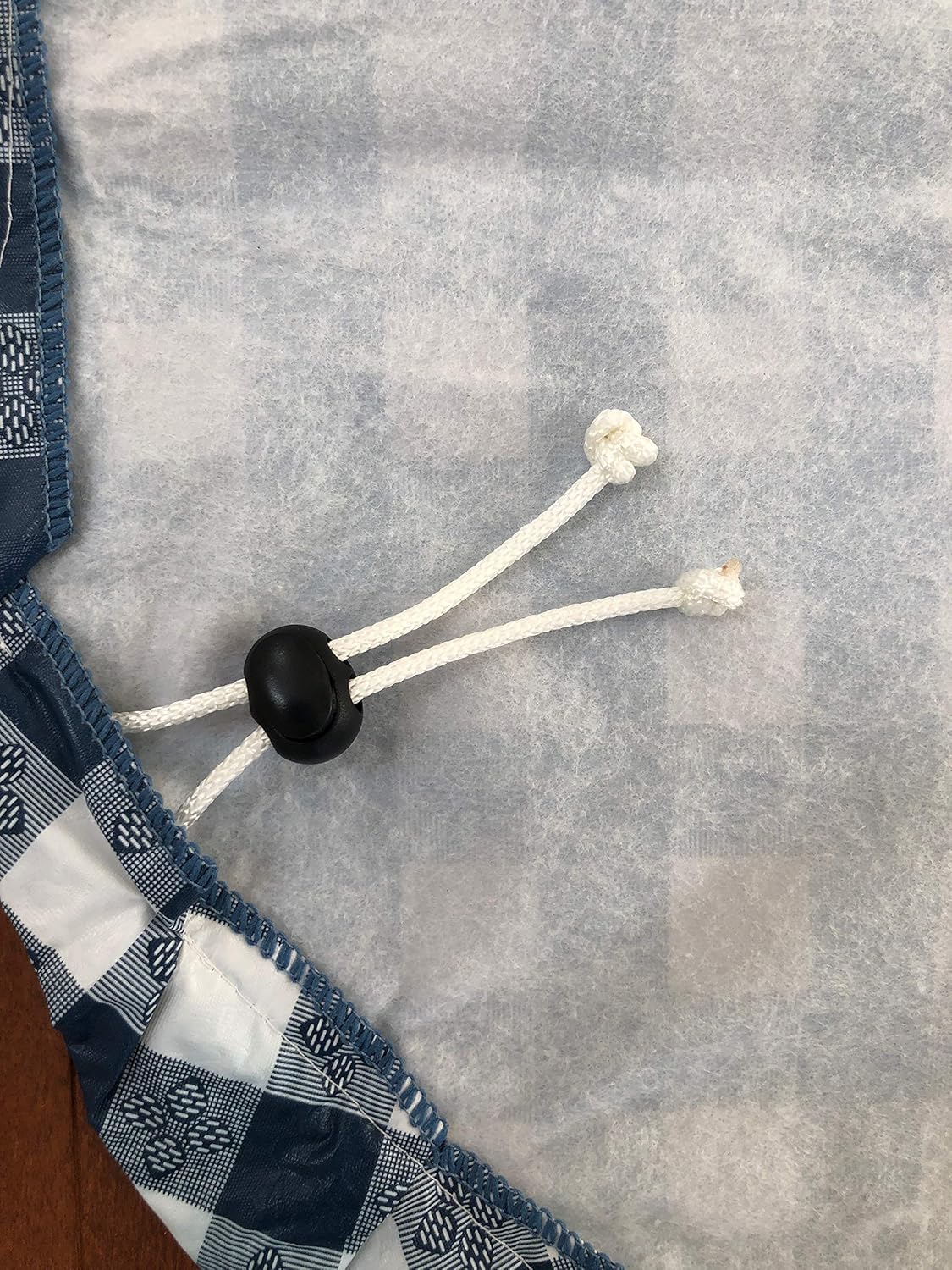 Boxwood and Mum Handmade Water Resistant Vinyl Tablecloth and Bench Cover Set, Fitted Adjustable Outdoor Patio Furniture Table Cover, Rectangle Tablecloth for Dining Table Cover, Camping, or Picnic