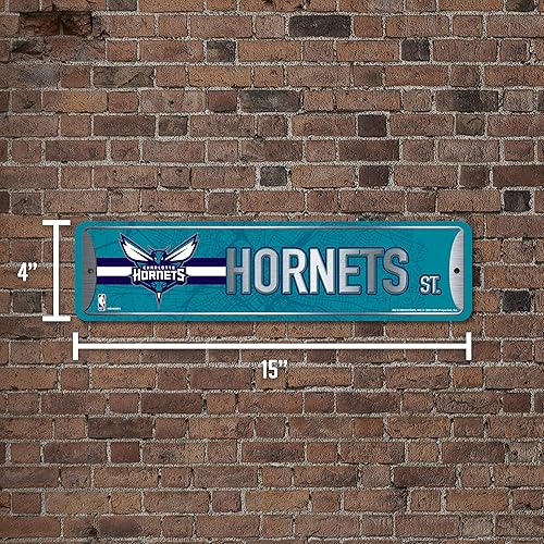 Vista 56 de Rico Industries NBA Basketball Metal Street Sign