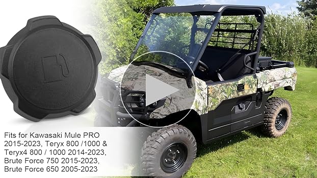 Amazon.com: Gas Cap Fuel Cap Fit for Kawasaki Mule PRO Teryx