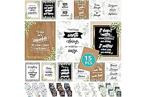 Decorably Motivational Posters for Classroom - Farmhouse Classroom Decor