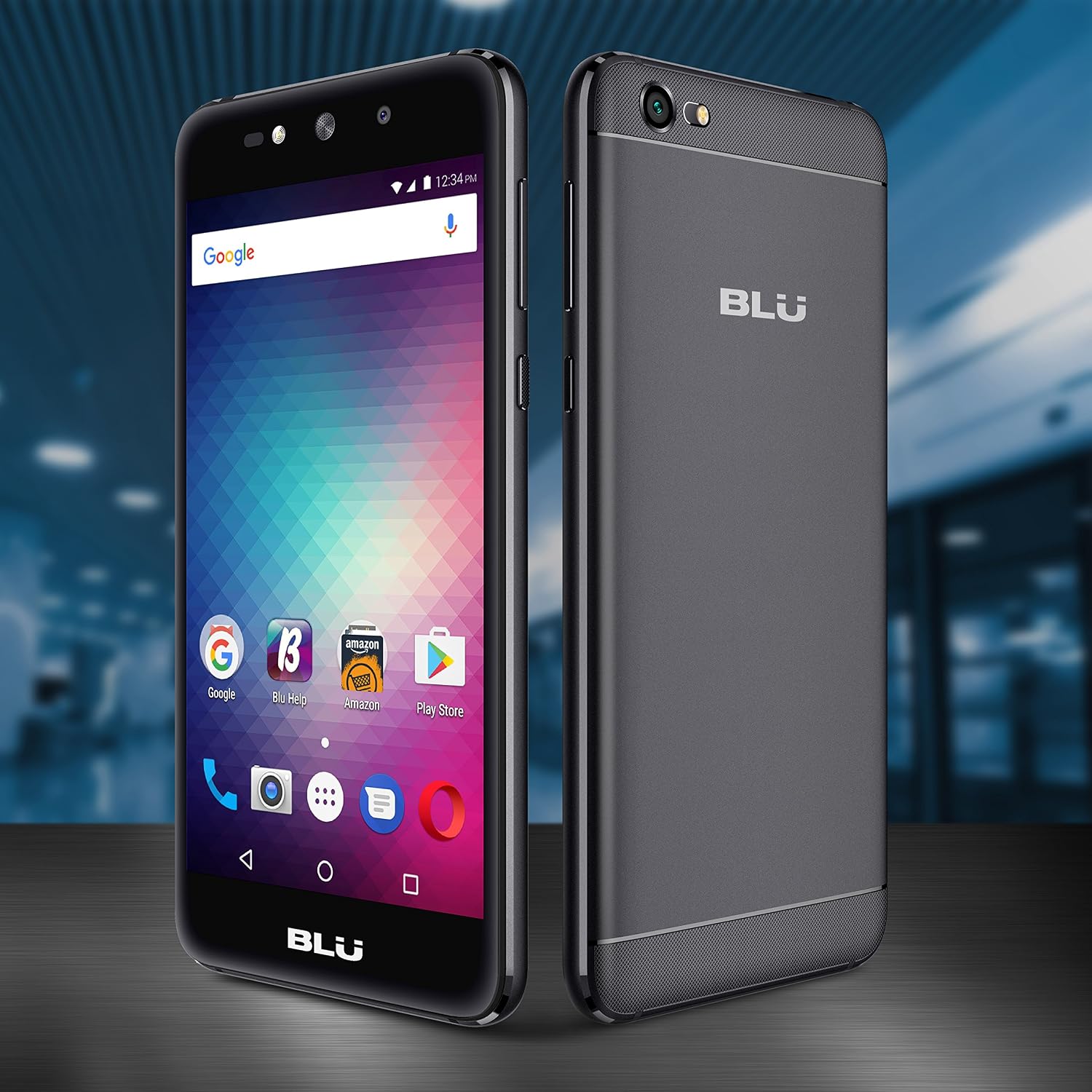 BLU Advance 5.0 Pro -Unlocked Dual Sim Smartphone - 8GB + 1GB RAM - Black